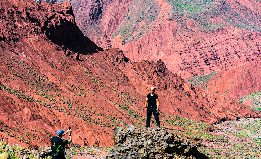 trek wild mountains of Tassaoute Wild mountains of Tassaoute trek